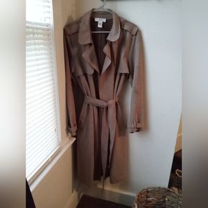 Magaschoni Suede Coat
